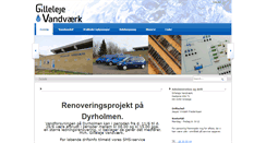 Desktop Screenshot of gillelejevand.dk